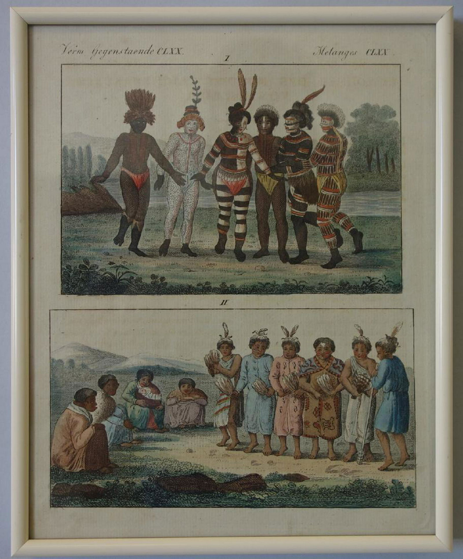 Copper Engraving, Kaluschen Of Sitka Alaska + (1 of 2)