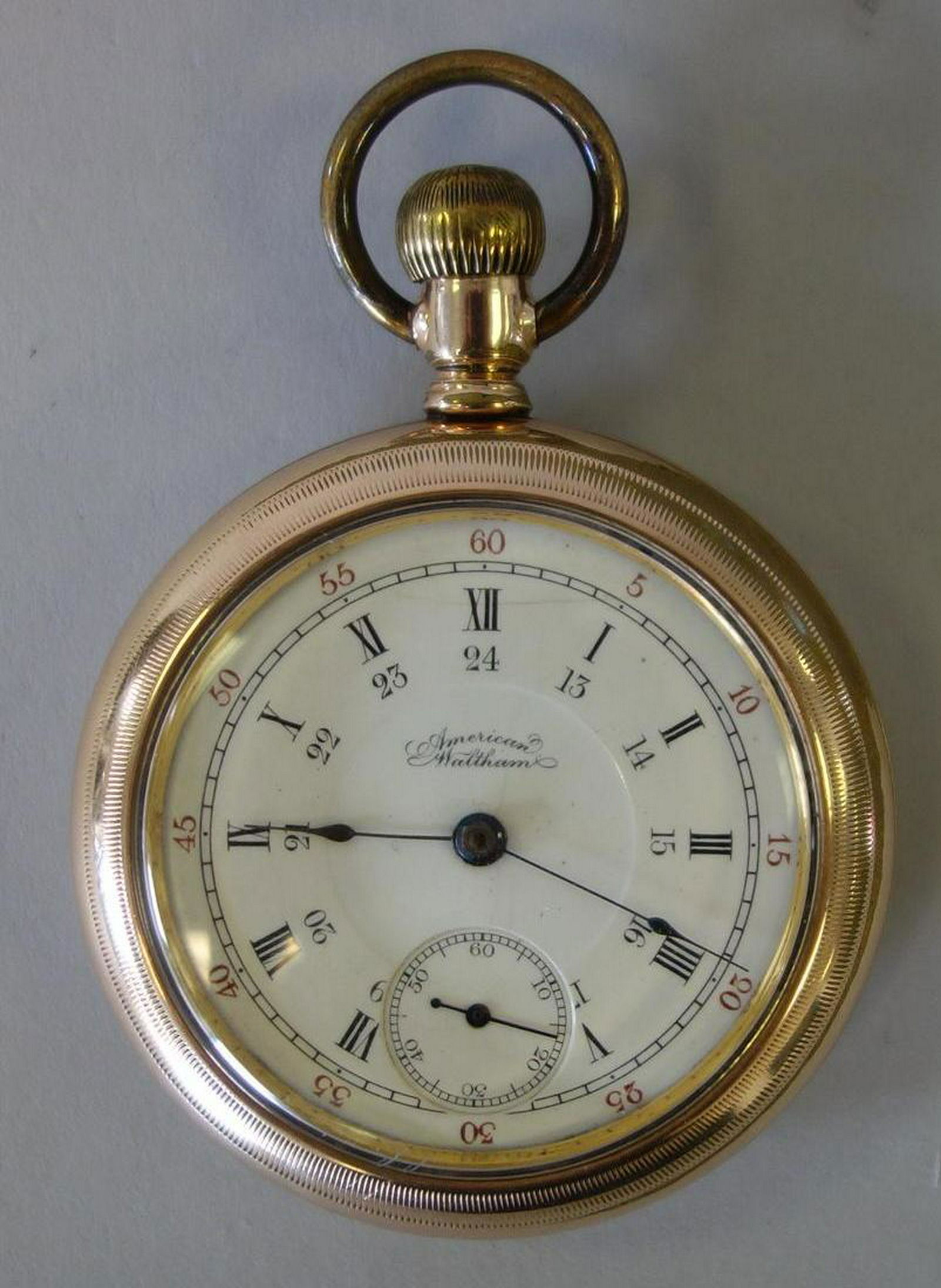 American Waltham P.S. Bartlett Pocket Watch (1 of 2)