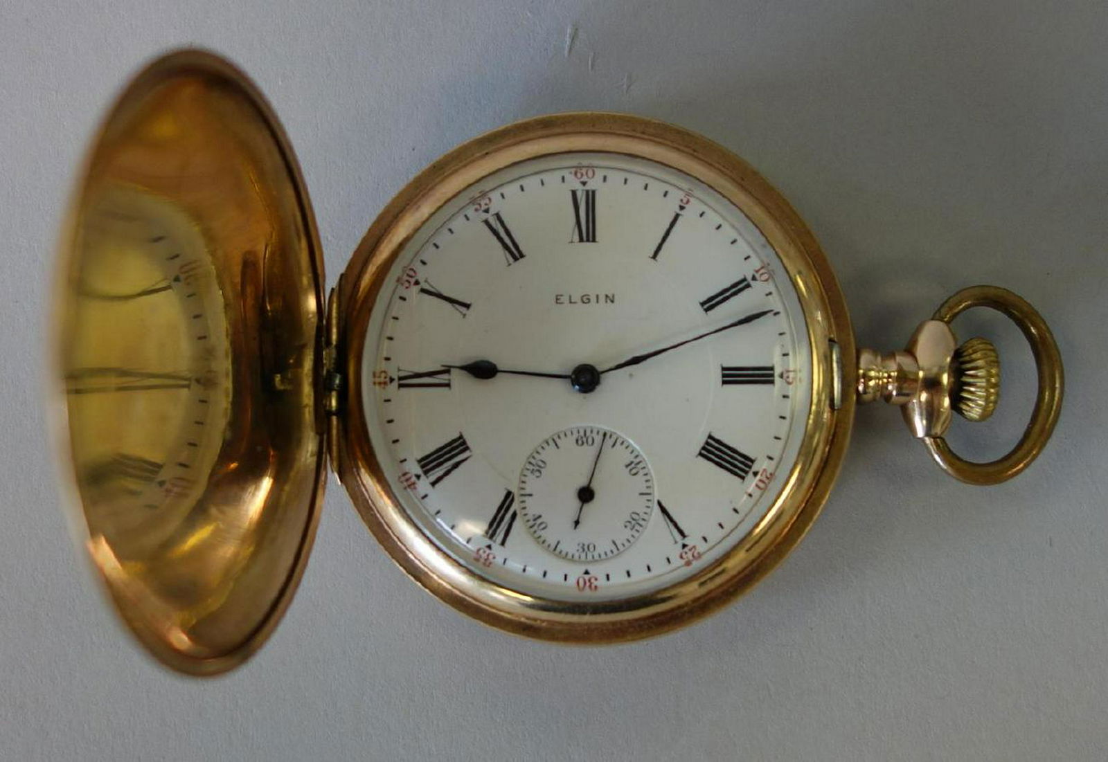 Elgin Hunter Case Pocket Watch, 17 Jewels (1 of 4)