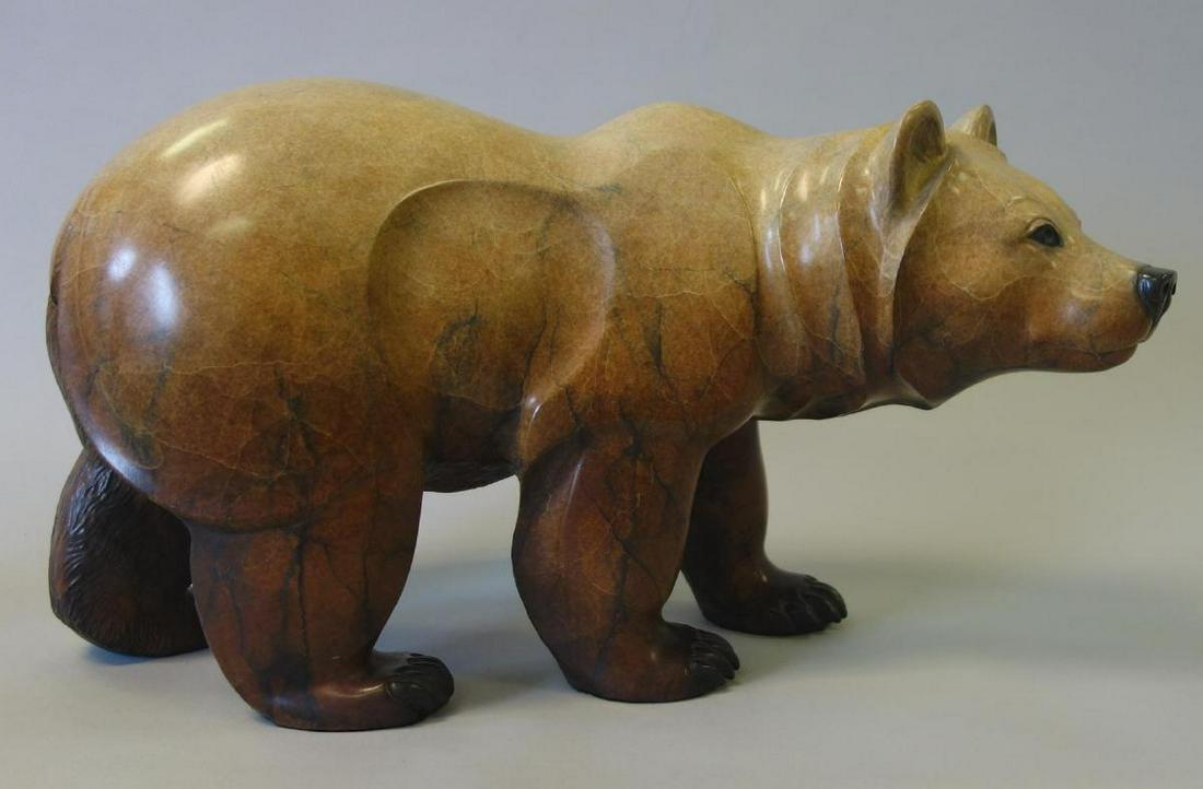 Jacques & Mary Regat (Alaska) Bronze Bear (1 of 6)