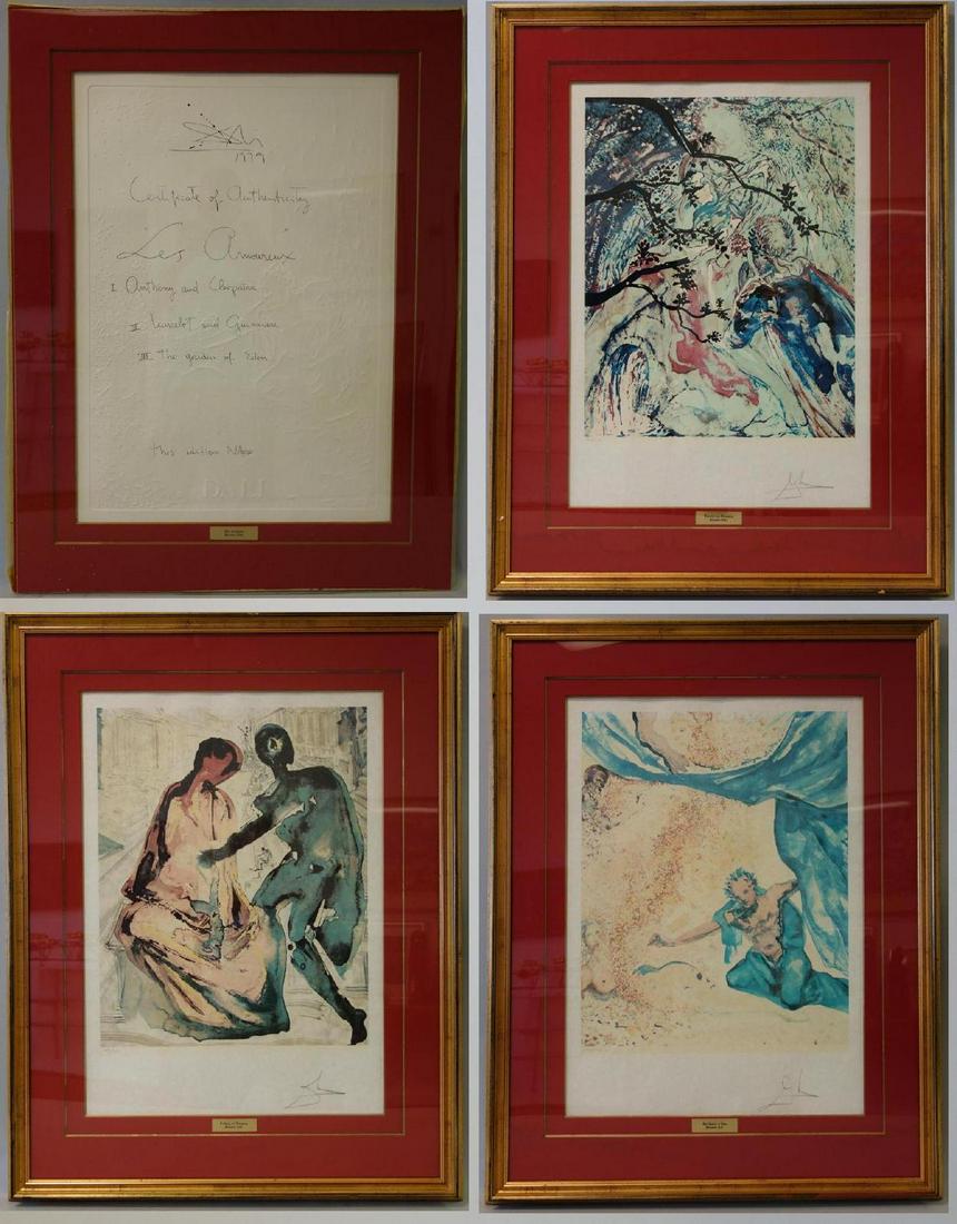 Salvador Dali, Les Amoureaux Series, 140 / 150 (1 of 11)