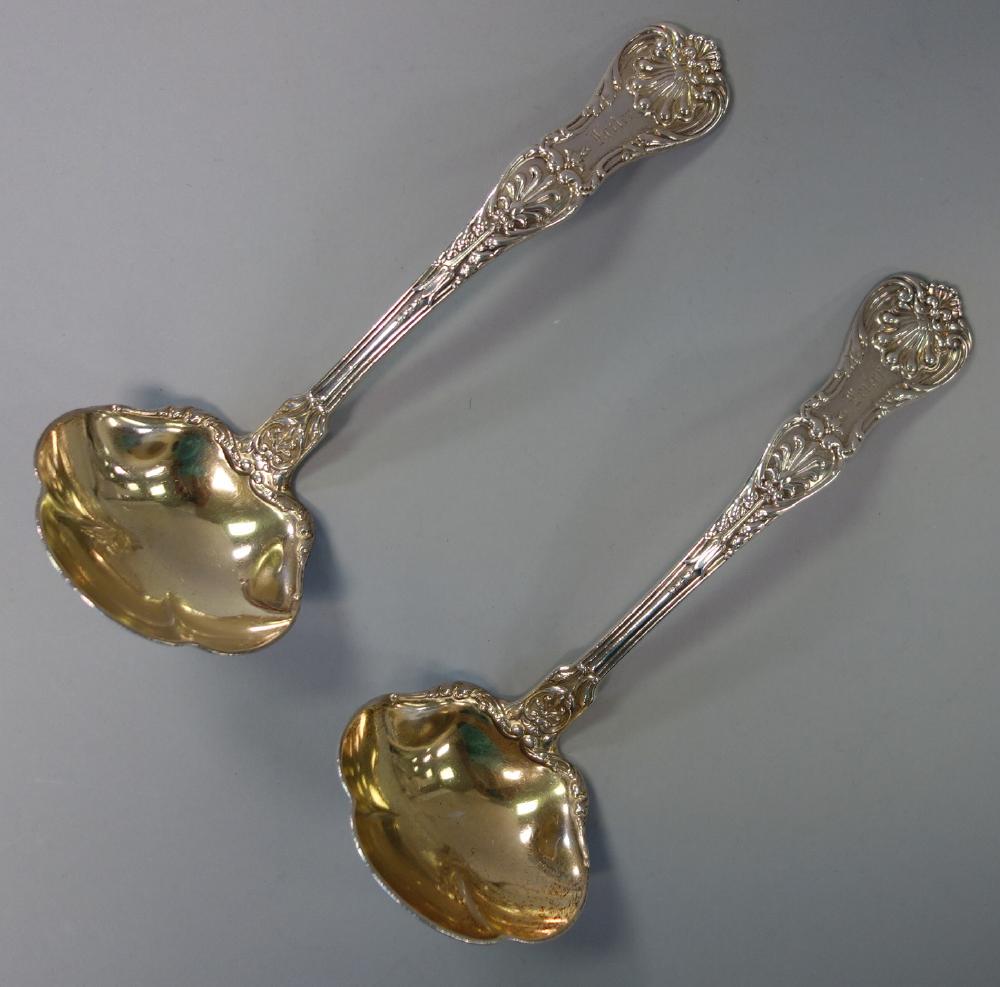 2 Gorham Sterling Sauce / Gravy Ladles King George (1 of 2)