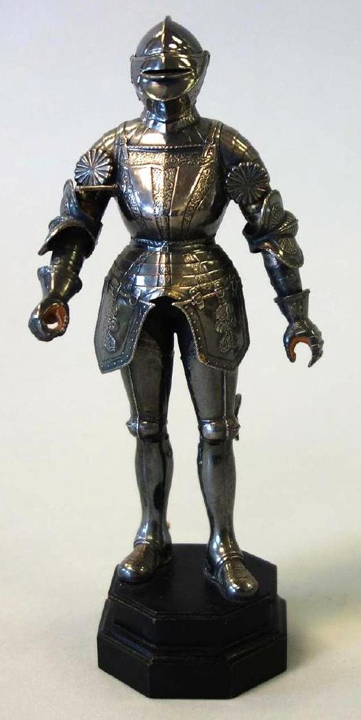 Medieval Knight's Miniature Suit of Armor (1 of 3)