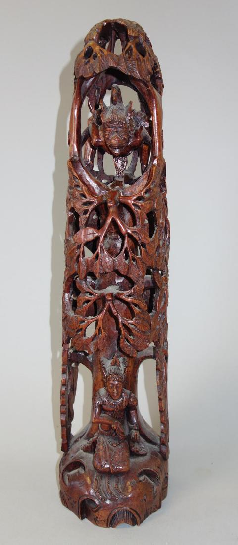Bali Carved Sawo Wood Figural Sculpture, Garuda + (1 of 6)