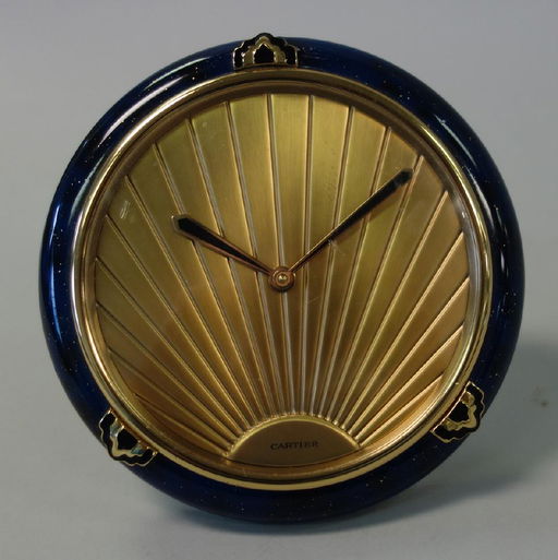 Cartier Art Deco Style Desk Clock 65353 Jan 07 2020 Klein James In Wa Cartier Art Deco Style Desk Clock