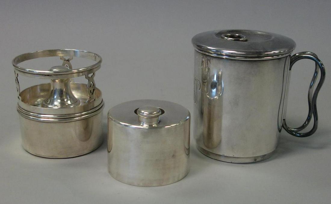 Tiffany & Co Travel Brandy Burner & Flask (1 of 5)