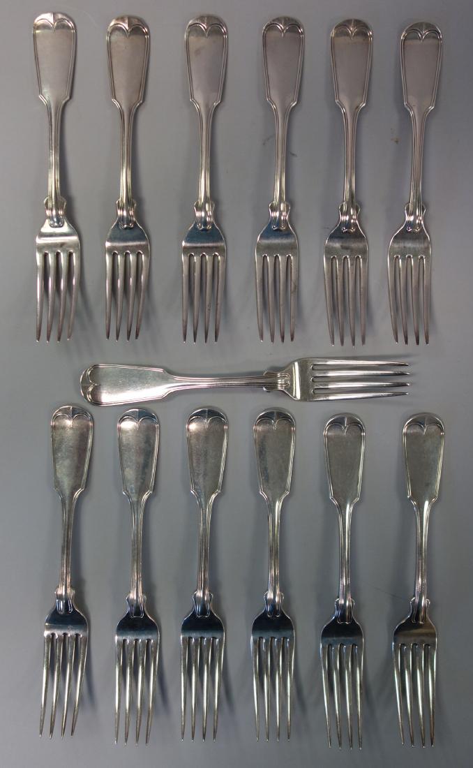 Michael Gibney, New York, Coin Silver Dinner Forks (1 of 3)