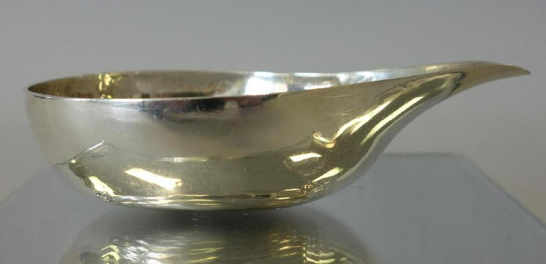 George II Sterling Silver Pap Boat, London 1735 (1 of 1)