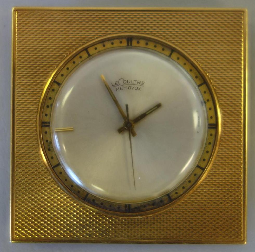 LeCoultre Memovox Swiss Made Travel Clock (1 of 2)