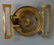 2 Antique US Army Belt Buckles - 3