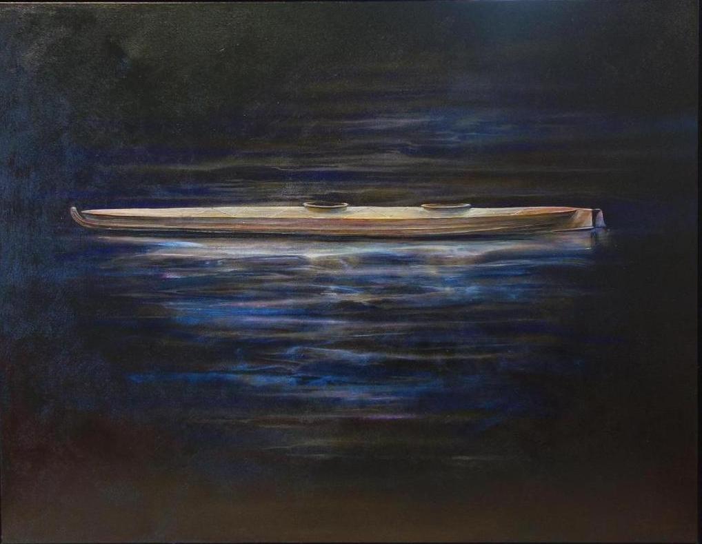 Joseph Kinnebrew (b-1942, WA) Solitude (1 of 4)