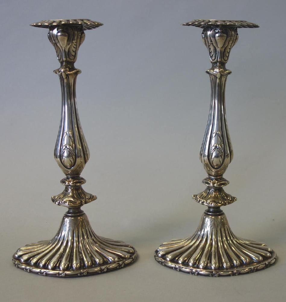 Sterling Candlesticks, Reed & Barton (1 of 4)