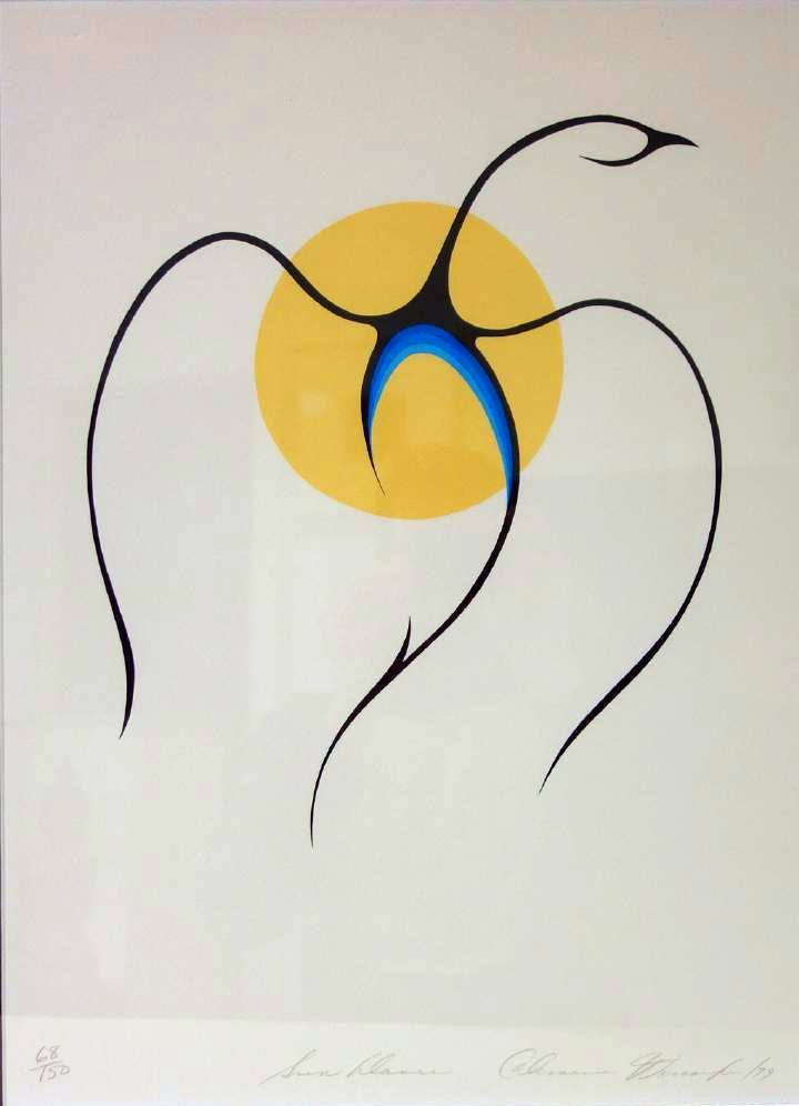 Clemence Wescoupe (b-1951) Sun Dance (1 of 4)