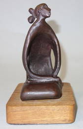 Allan Houser (1914-1994) Bronze, I Remember