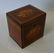 George III English Tea Caddy, Shell Inlay Motif - 3