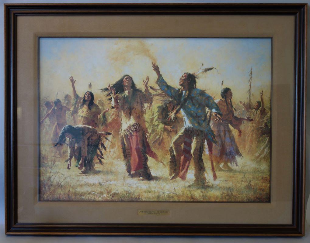 Howard Terpning Hope Springs Eternal - Ghost Dance (1 of 4)