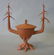 Geo Lastomirsky, Covered Bowl w/ Nude Figure 1992
