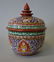 Thai Benjarong Porcelain Lidded Toh Jar, Norasingh - 2