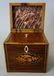 Georgian Partridge Wood Tea Caddy, Shell Inlay - 4