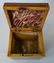 Georgian Partridge Wood Tea Caddy, Shell Inlay - 5