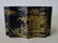 19thc English Chinoiserie Lacquered Tea Caddy - 2