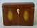 19thc English Dome Top Tea Caddy, Pinwheel Inlay - 2