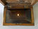 19thc English Dome Top Tea Caddy, Pinwheel Inlay - 4