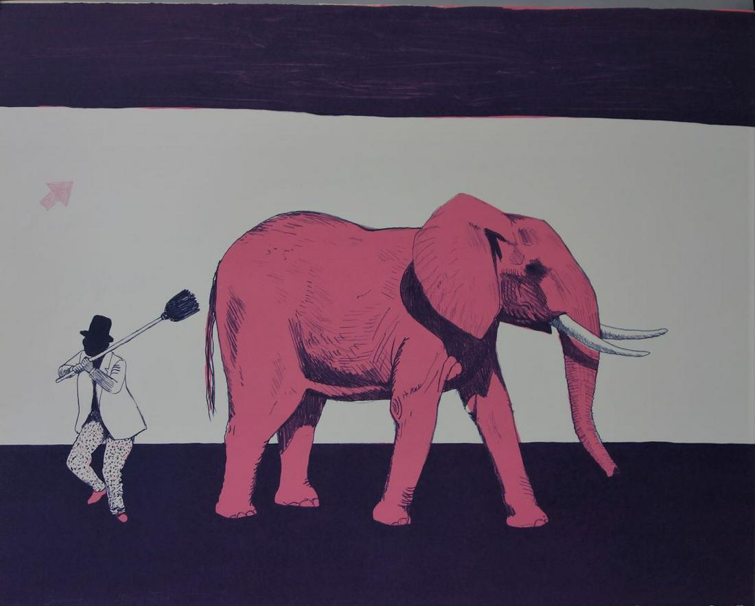 James Strombotne, Bon A Tirer, Circus, Tamarind (1 of 3)