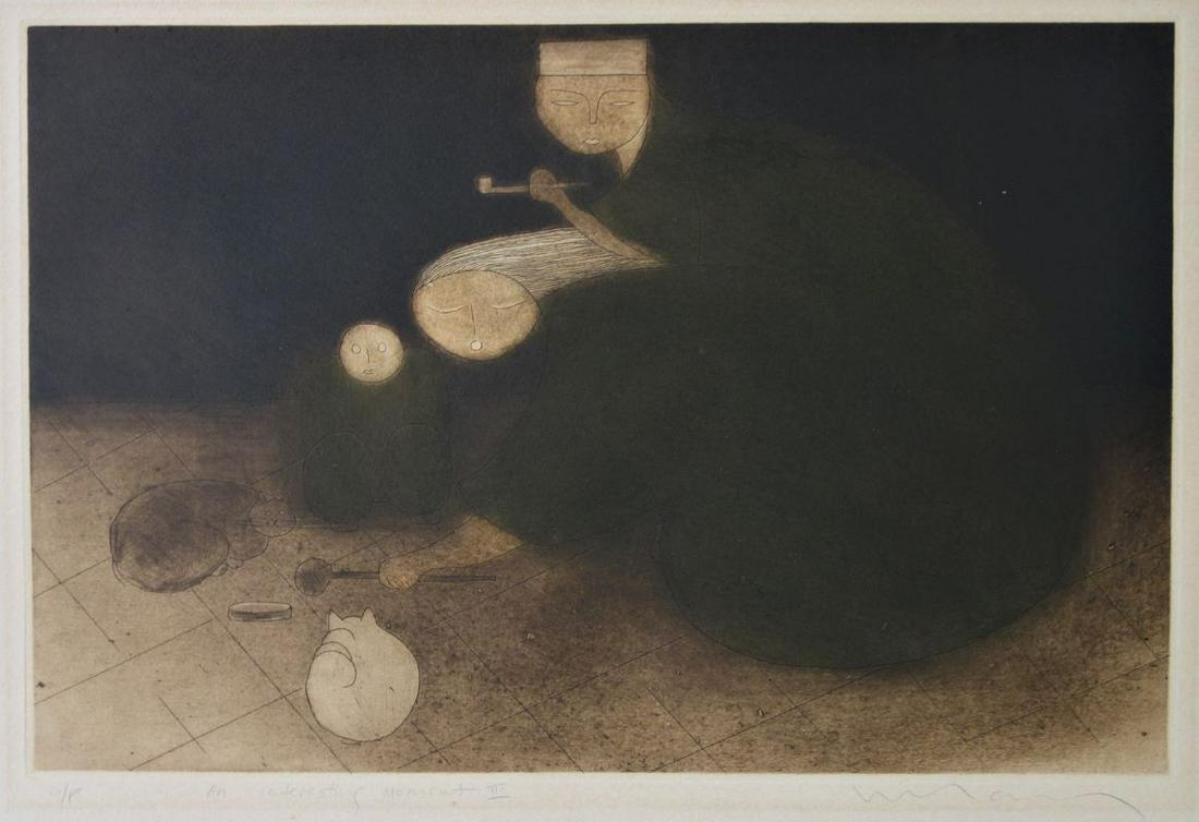 Eng Tay (b-1947) An Interesting Moment IV (1 of 4)