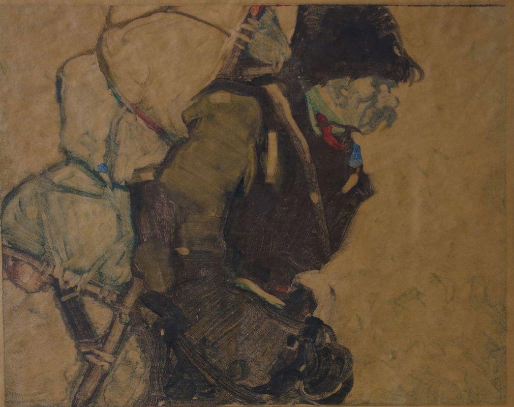 Daniel Sayre Groesbeck (1878-1950) Siberian Man (1 of 4)