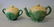 Griffin Hill Smith Majolica Dish, Teapot & Sugar - 2