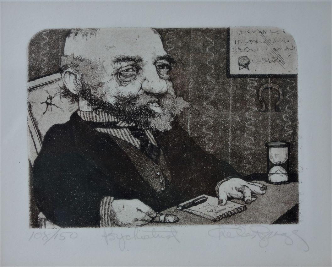 Charles Bragg (1931-2017) The Psychiatrist (1 of 2)