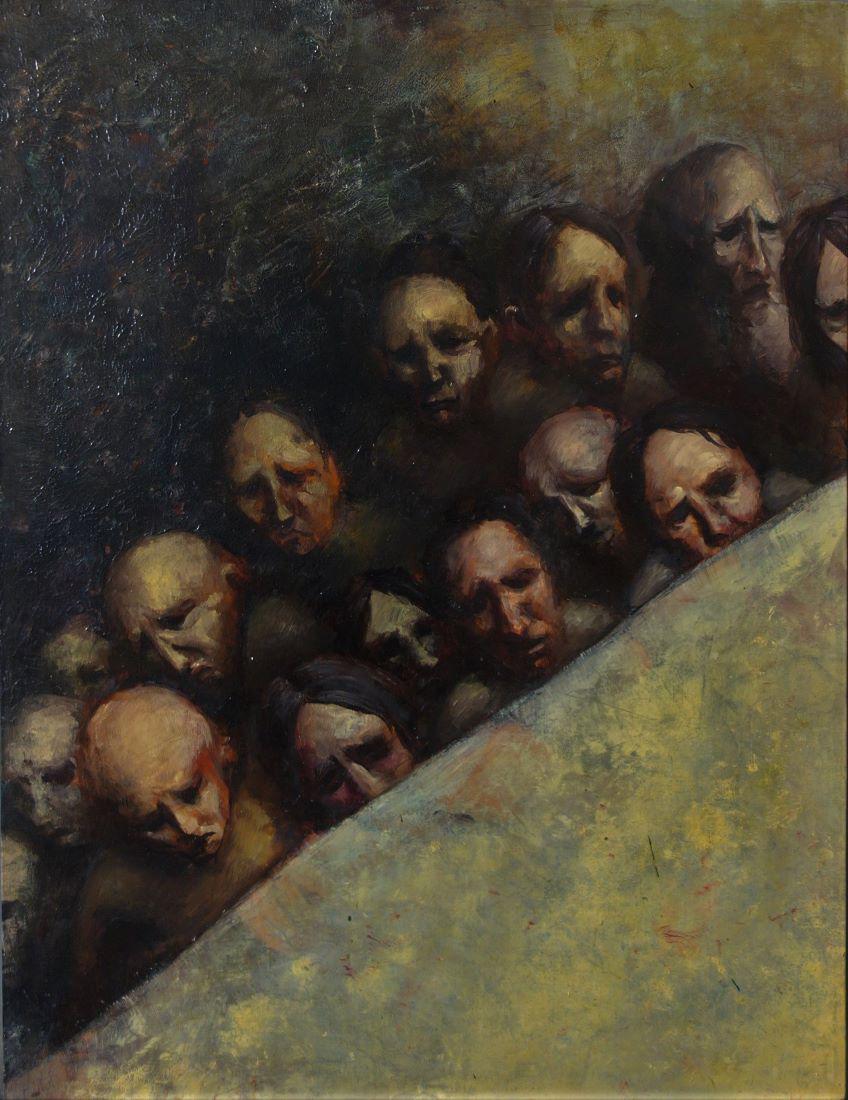 Odd Nerdrum Style, Symbolic Painting, Oil on Linen (1 of 2)