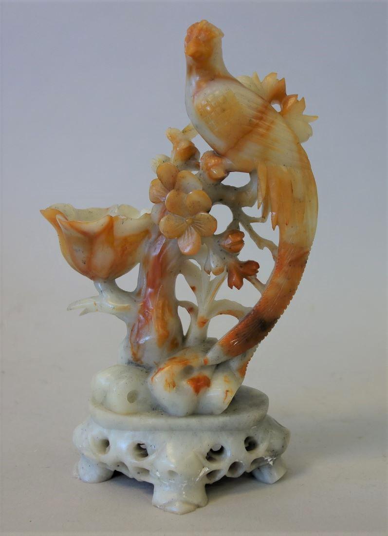 Chinese Soapstone Figural Carving (1 of 1)