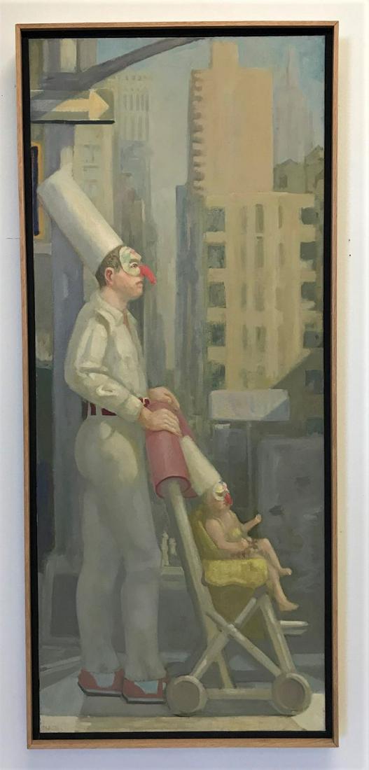 Patrick Webb (b-1955) Proud Papa Punchinello (1 of 3)