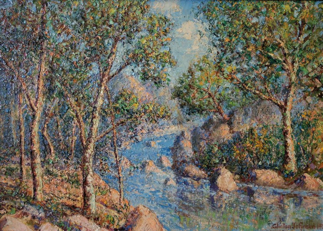 Clinton Johnson (1867-1952) California Landscape (1 of 4)