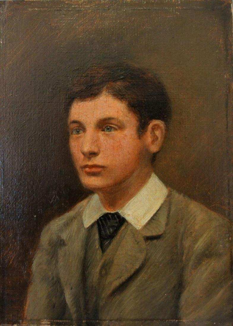 English School Portrait of a Handsome Young Man (1 of 4)