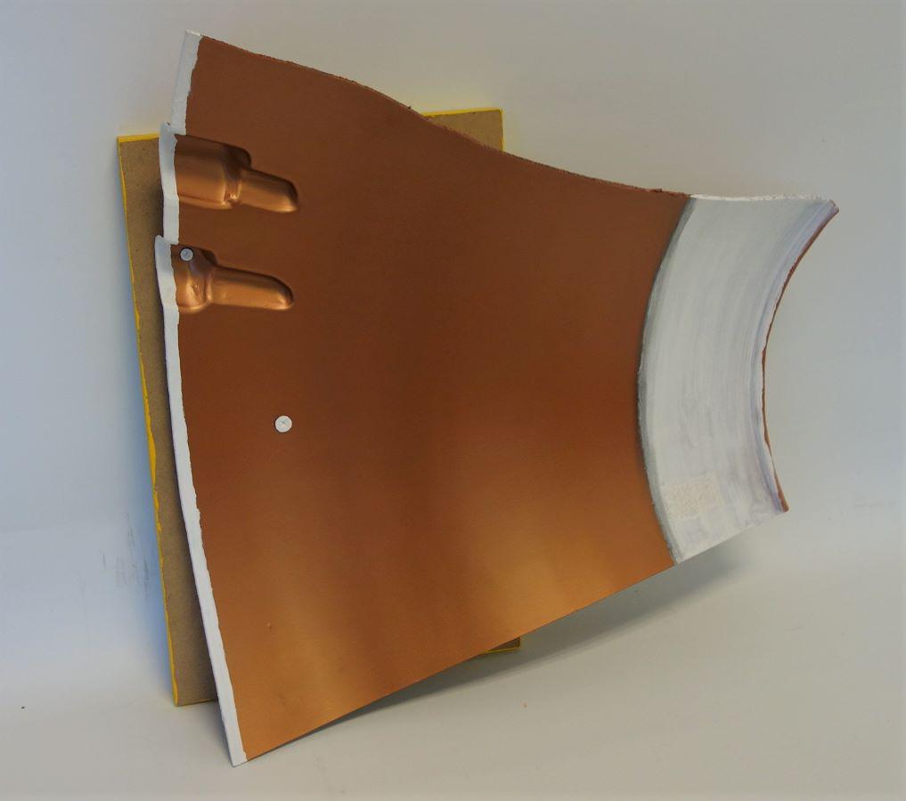 Cordy Ryman (b-1971) "Bronze Wing" Mixed Media (1 of 3)