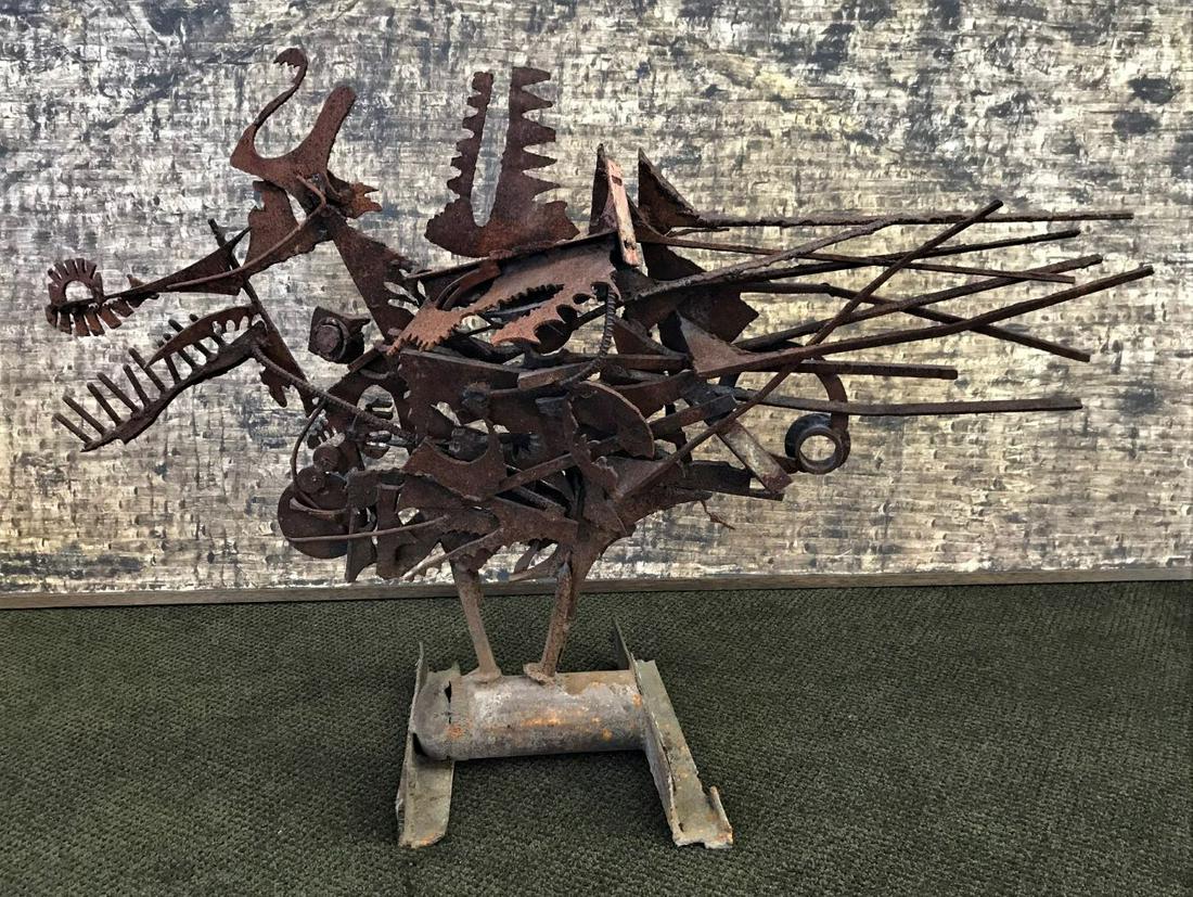 Mark Bulwinkle (b-1946) Sculpture, Flasher / Bird (1 of 2)