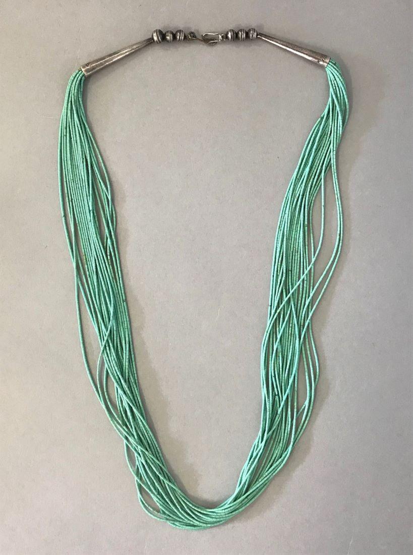 Bennie Aguilar, Santo Domingo Heishi Necklace (1 of 2)