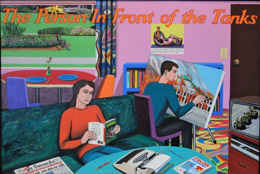 David Ostrem (b-1945) Tanks, 1990 (1 of 4)