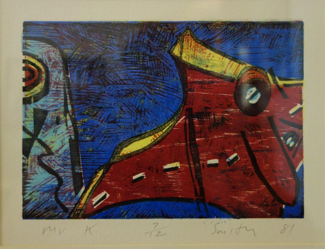 Scott Smith (20thc American) Mr. K, 1981 (1 of 3)