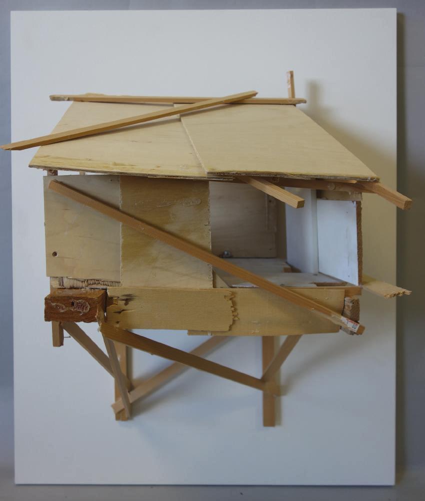 Tadashi Kawamata (b-1953) Tree Hut Sculpture (1 of 3)