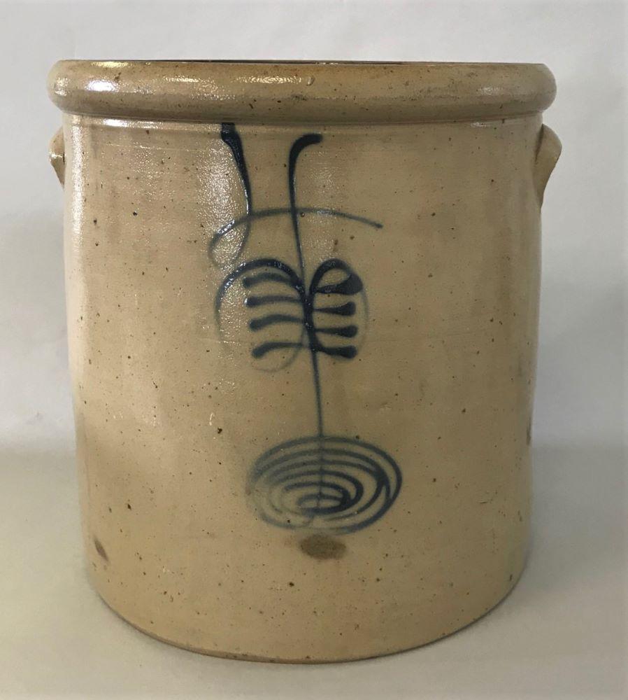 Red Wing 4 Gallon Salt Glaze Crock, Rib Cage (1 of 1)