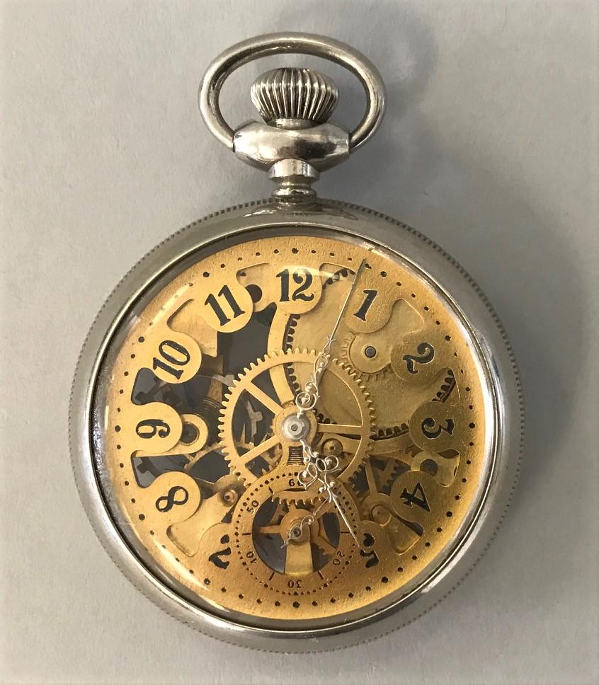 Skeleton Pocket Watch, New England Watch Co Sep 08, 2020 Klein