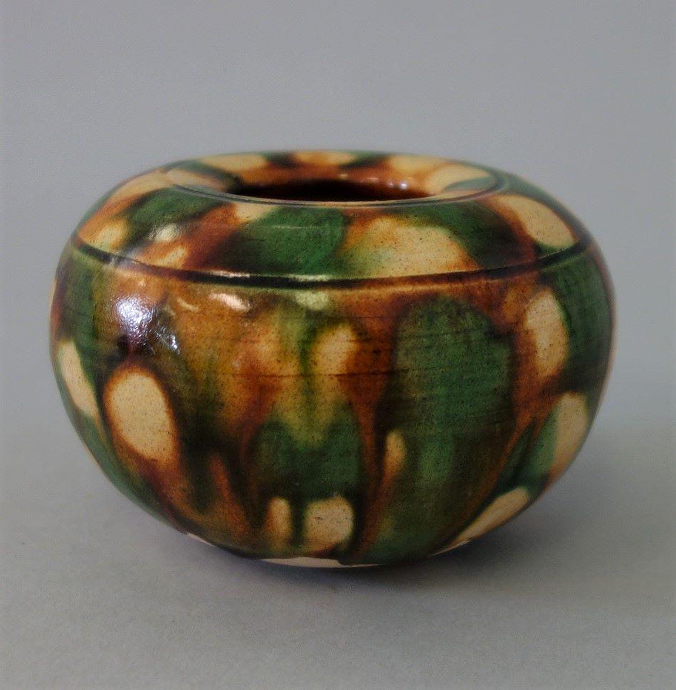 Chinese Sancai Porcelain Jar / Bowl (1 of 3)