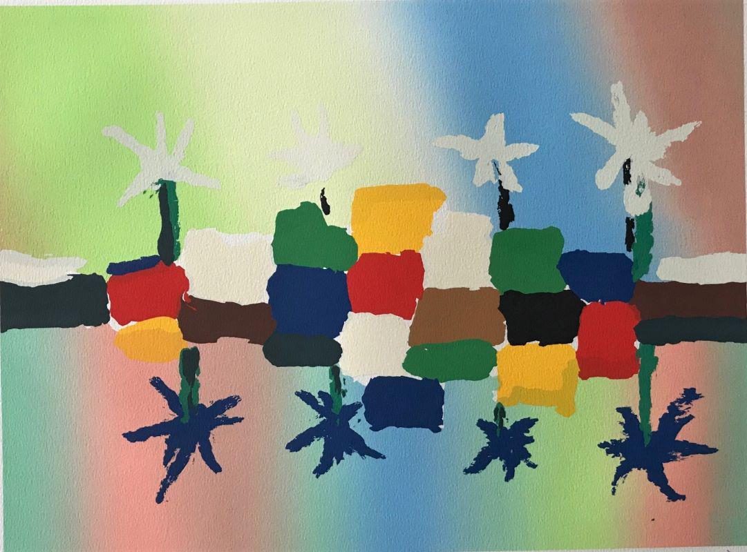 Islamic Etching, Muslim Artist, Arabic Signed (1 of 4)