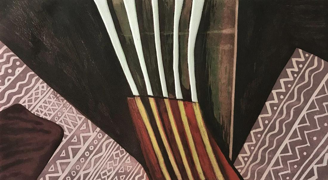 Islamic Etching, Muslim Artist, Arabic Signed (1 of 4)