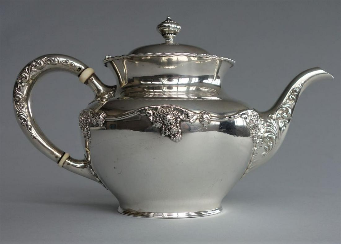 R. Wallace & Sons Sterling Bachelor Teapot (1 of 2)