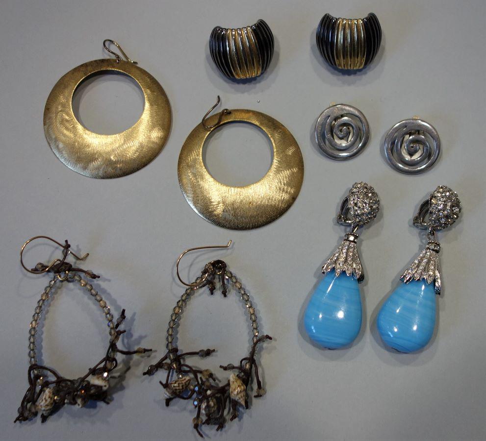 Earrings, William Delillo, Givenchy, Calder Style (1 of 1)